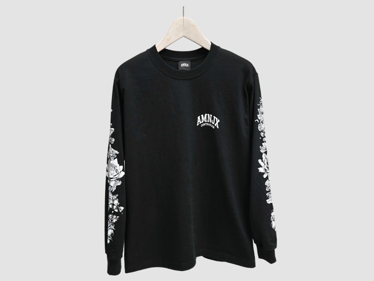 lotus flower long sleeve t-shirt of AMNJX